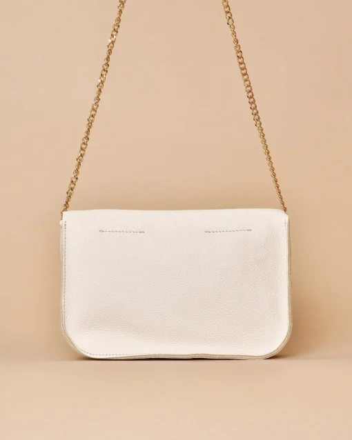 La Piscine Paris Pochette cuir texturé Falorni*Femme Sacs