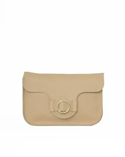 La Piscine Paris Pochette beige porté épaule Falorni*Femme Sacs