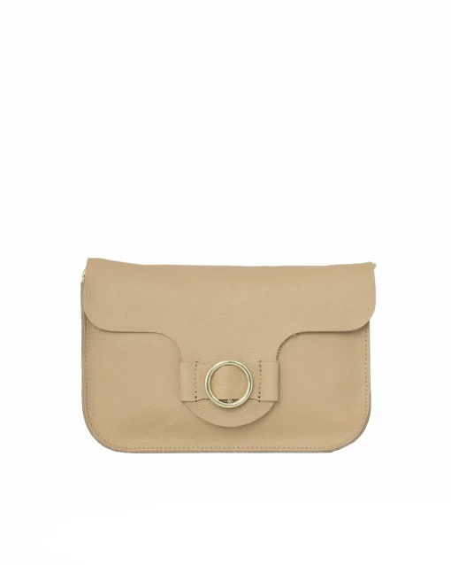 La Piscine Paris Pochette beige porté épaule Falorni*Femme Sacs