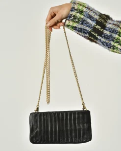 La Piscine Paris Pochette en cuir plissé Anita Bilardi*Femme Sacs