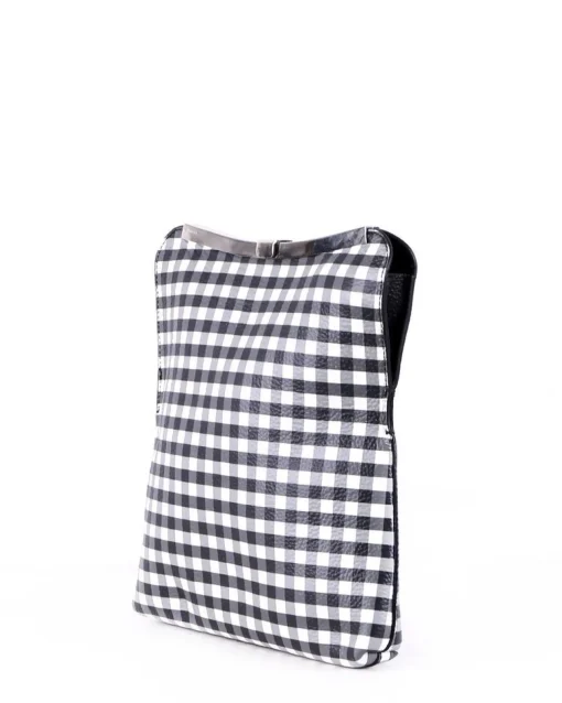 La Piscine Paris Pochette géométrique en cuir bicolore à carreaux Coccinelle*Femme Sacs