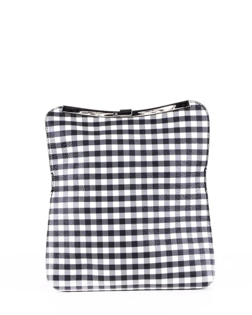 La Piscine Paris Pochette géométrique en cuir bicolore à carreaux Coccinelle*Femme Sacs