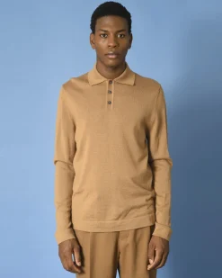 La Piscine Paris Polo à manches longues Vneck*Homme Polos
