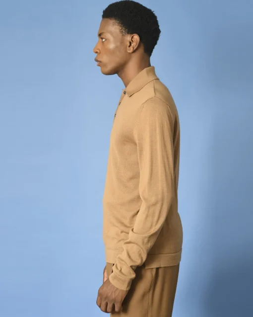 La Piscine Paris Polo à manches longues Vneck*Homme Polos