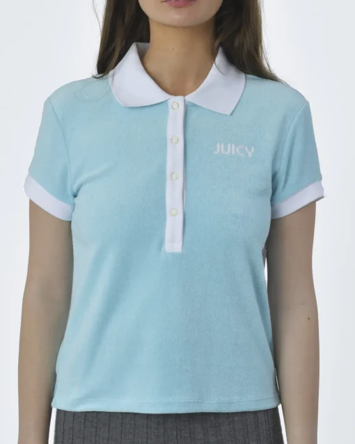 La Piscine Paris Polo ciel Juicy Couture*Femme Polos