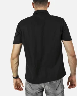 La Piscine Paris Polo en coton à broderie requin L'Edition*Homme Polos
