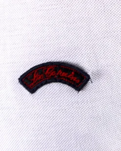 La Piscine Paris Polo en coton piqué à bandes latérales Les Copains*Homme Polos