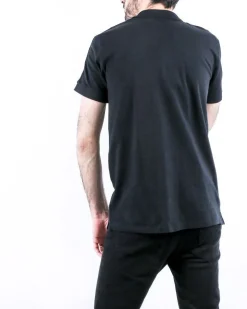 La Piscine Paris Polo en coton piqué à bandes latérales Les Copains*Homme Polos