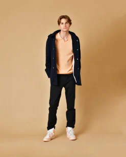La Piscine Paris Polo en coton saumon AT.P.CO*Homme Polos