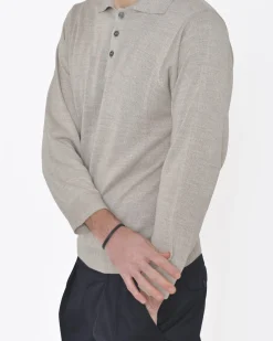La Piscine Paris Polo manches longues Vneck*Homme Polos