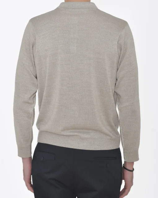 La Piscine Paris Polo manches longues Vneck*Homme Polos