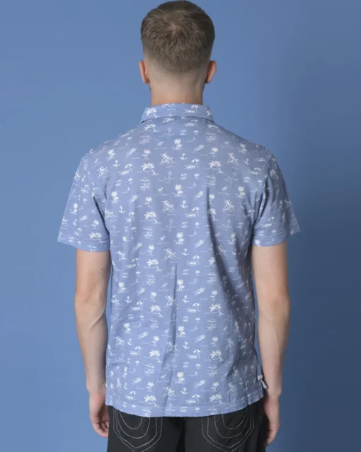 La Piscine Paris Polo imprimé Breuer*Homme Polos