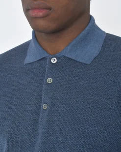 La Piscine Paris Polo manche longue Vneck*Homme Polos