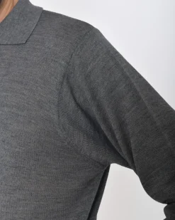 La Piscine Paris Polo manches longues Vneck*Homme Polos