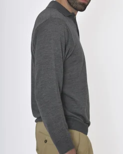 La Piscine Paris Polo manches longues Vneck*Homme Polos