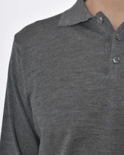 La Piscine Paris Polo manches longues Vneck*Homme Polos