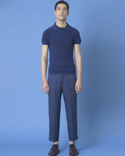 La Piscine Paris Polo texturé Woolgroup*Homme Polos