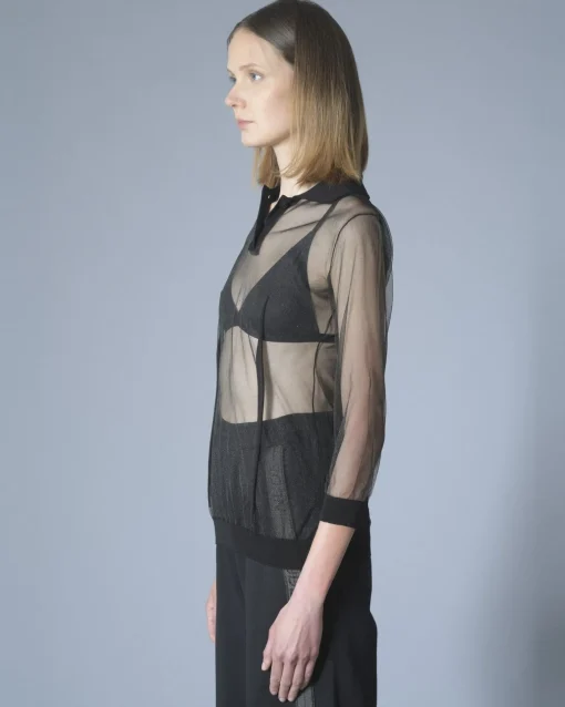La Piscine Paris Polo transparent John Galliano*Femme Polos