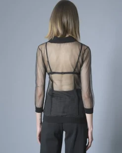 La Piscine Paris Polo transparent John Galliano*Femme Polos