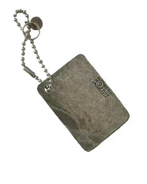 La Piscine Paris Porte clés-plaque d'identité militaire Maison Margiela*Femme Porte-clés & Accessoires Pour Sac