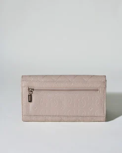 La Piscine Paris Portefeuille en cuir texturé Guess*Femme Petites Maroquineries