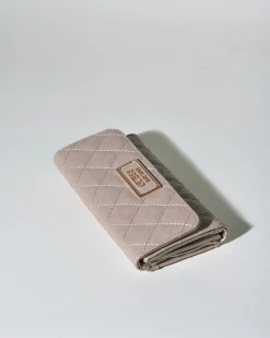 La Piscine Paris Portefeuille en cuir texturé Guess*Femme Petites Maroquineries