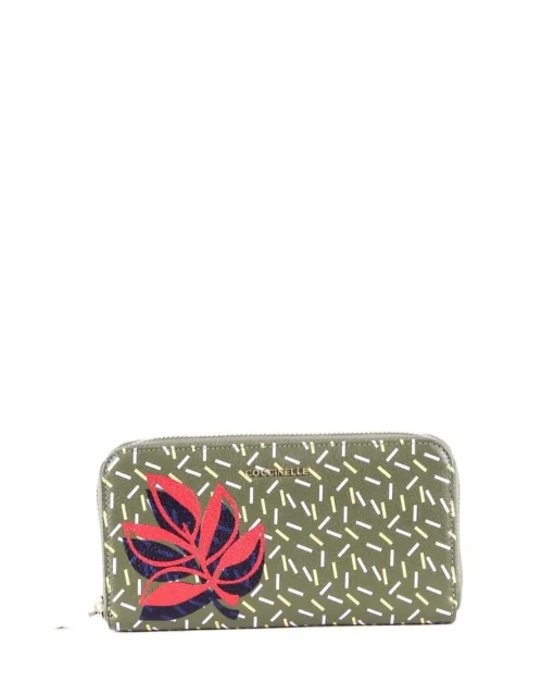 La Piscine Paris Portefeuille en cuir à motifs fantaisies Coccinelle*Femme Petites Maroquineries