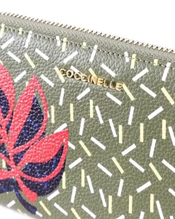 La Piscine Paris Portefeuille en cuir à motifs fantaisies Coccinelle*Femme Petites Maroquineries