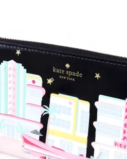 La Piscine Paris Portefeuille à motif fantaisie Kate Spade*Femme Petites Maroquineries
