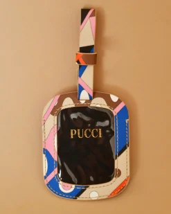 La Piscine Paris Porte-étiquette en cuir Emilio Pucci*Femme Petites Maroquineries