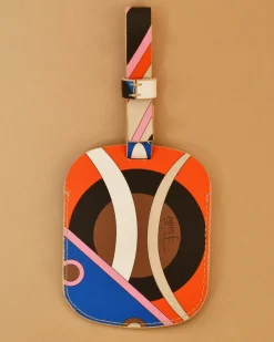 La Piscine Paris Porte-étiquette en cuir Emilio Pucci*Femme Petites Maroquineries