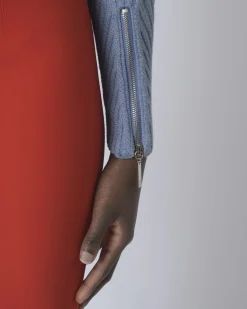 La Piscine Paris Pull à col fourrure Elisabetta Franchi*Femme Pulls & Cardigans