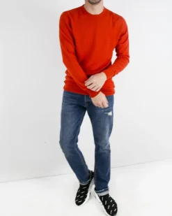 La Piscine Paris Pull à col rond texturé en laine Obvious*Homme Pulls & Gilets