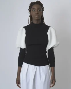 La Piscine Paris Pull à col roulé Edward Achour*Femme Pulls & Cardigans