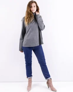 La Piscine Paris Pull à col roulé en laine vierge e Forte Forte*Femme Pulls & Cardigans