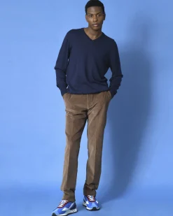 La Piscine Paris Pull à col V Breuer*Homme Pulls & Gilets