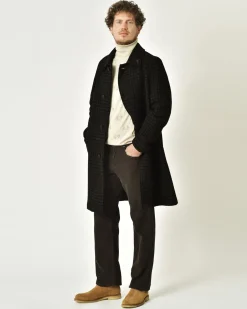 La Piscine Paris Pull à imprimé jacquard sur maille Gabriele Pasini*Homme Pulls & Gilets