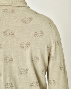 La Piscine Paris Pull à imprimé jacquard sur maille Gabriele Pasini*Homme Pulls & Gilets