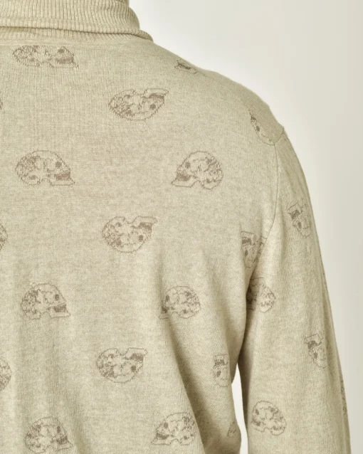 La Piscine Paris Pull à imprimé jacquard sur maille Gabriele Pasini*Homme Pulls & Gilets