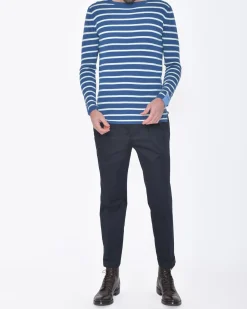 La Piscine Paris Pull à rayures es et blanches Scotch & Soda*Homme Pulls & Gilets