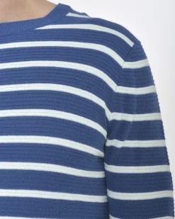 La Piscine Paris Pull à rayures es et blanches Scotch & Soda*Homme Pulls & Gilets