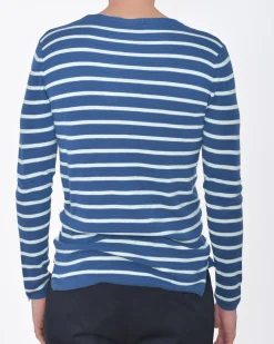 La Piscine Paris Pull à rayures es et blanches Scotch & Soda*Homme Pulls & Gilets