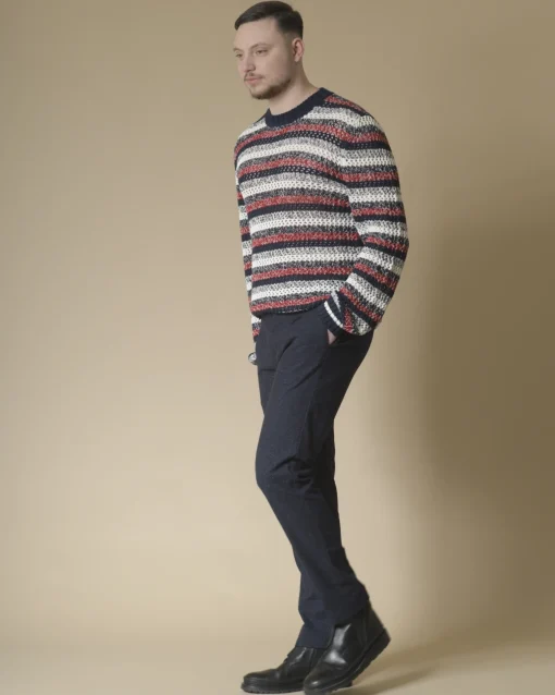La Piscine Paris Pull à rayures Ly Adams*Homme Pulls & Gilets