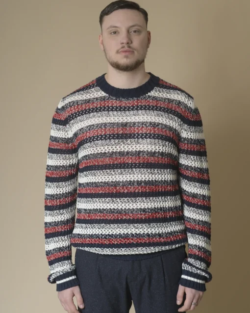 La Piscine Paris Pull à rayures Ly Adams*Homme Pulls & Gilets
