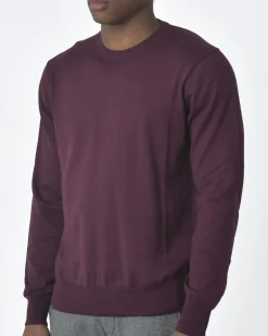 La Piscine Paris Pull aubergine Vneck*Homme Pulls & Gilets