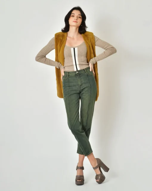 La Piscine Paris Pull à rayures bicolores Palm Angels*Femme Pulls & Cardigans