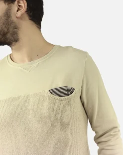 La Piscine Paris Pull bi-matière Daniele Alessandrini*Homme Sweats