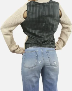 La Piscine Paris Pull dos veston Maison Margiela*Femme Pulls & Cardigans