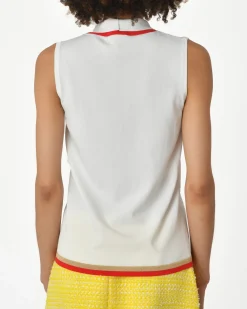 La Piscine Paris Pull bord rouge Edward Achour*Femme Pulls & Cardigans
