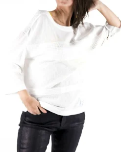 La Piscine Paris Pull en maille à galons texturés She's So*Femme Pulls & Cardigans